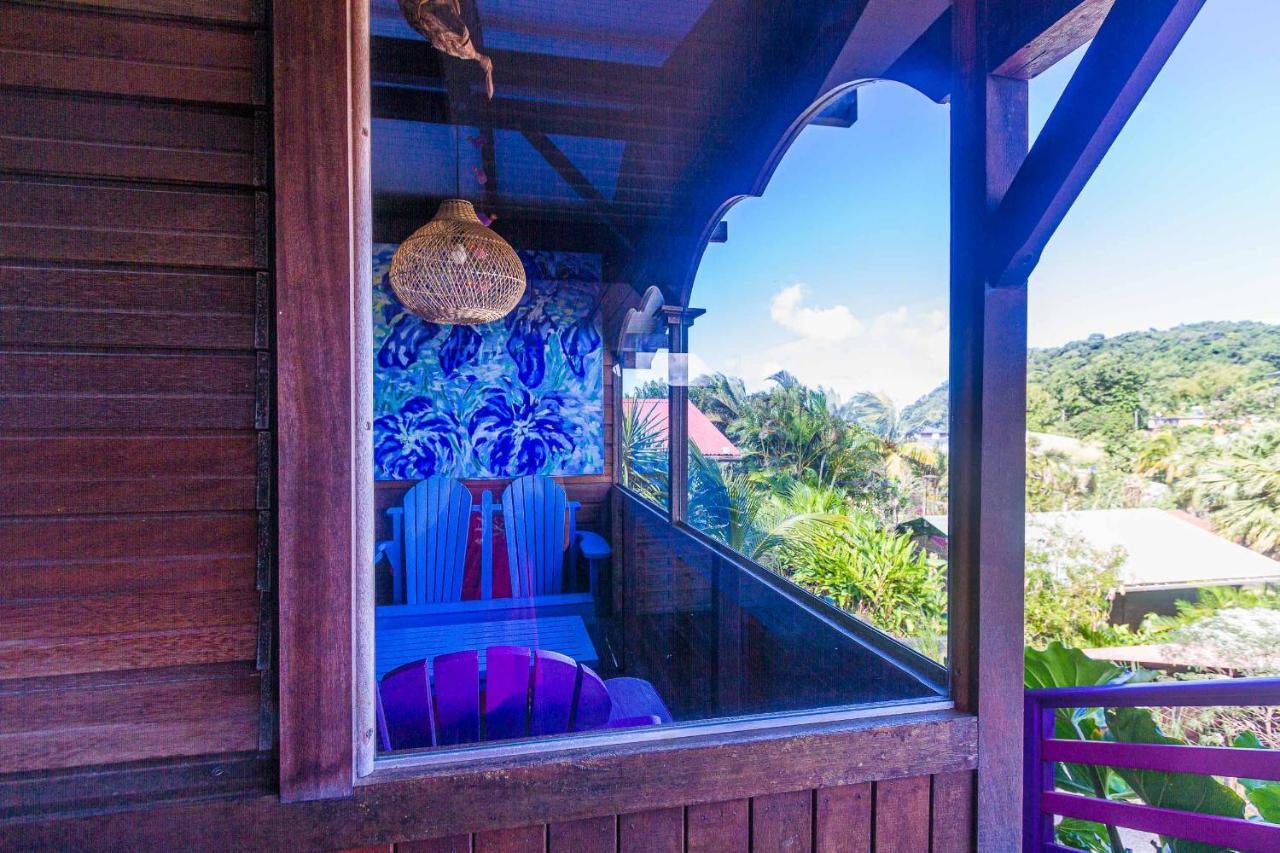 Piton Bungalows Ecolodges Deshaies Exteriör bild