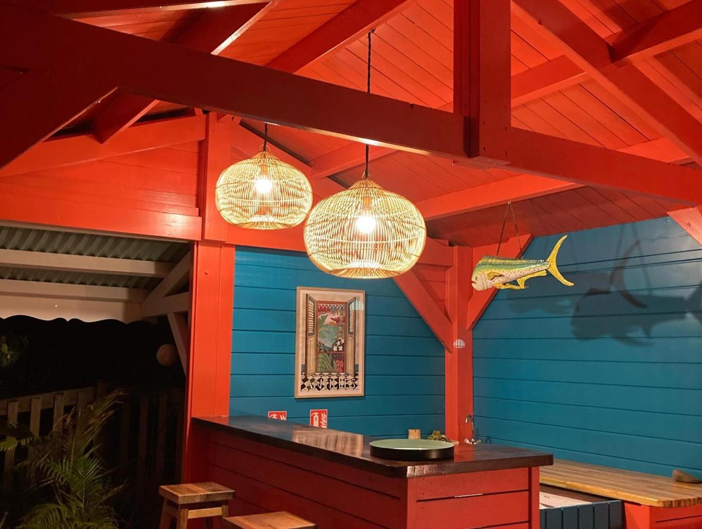 Piton Bungalows Ecolodges Deshaies Exteriör bild