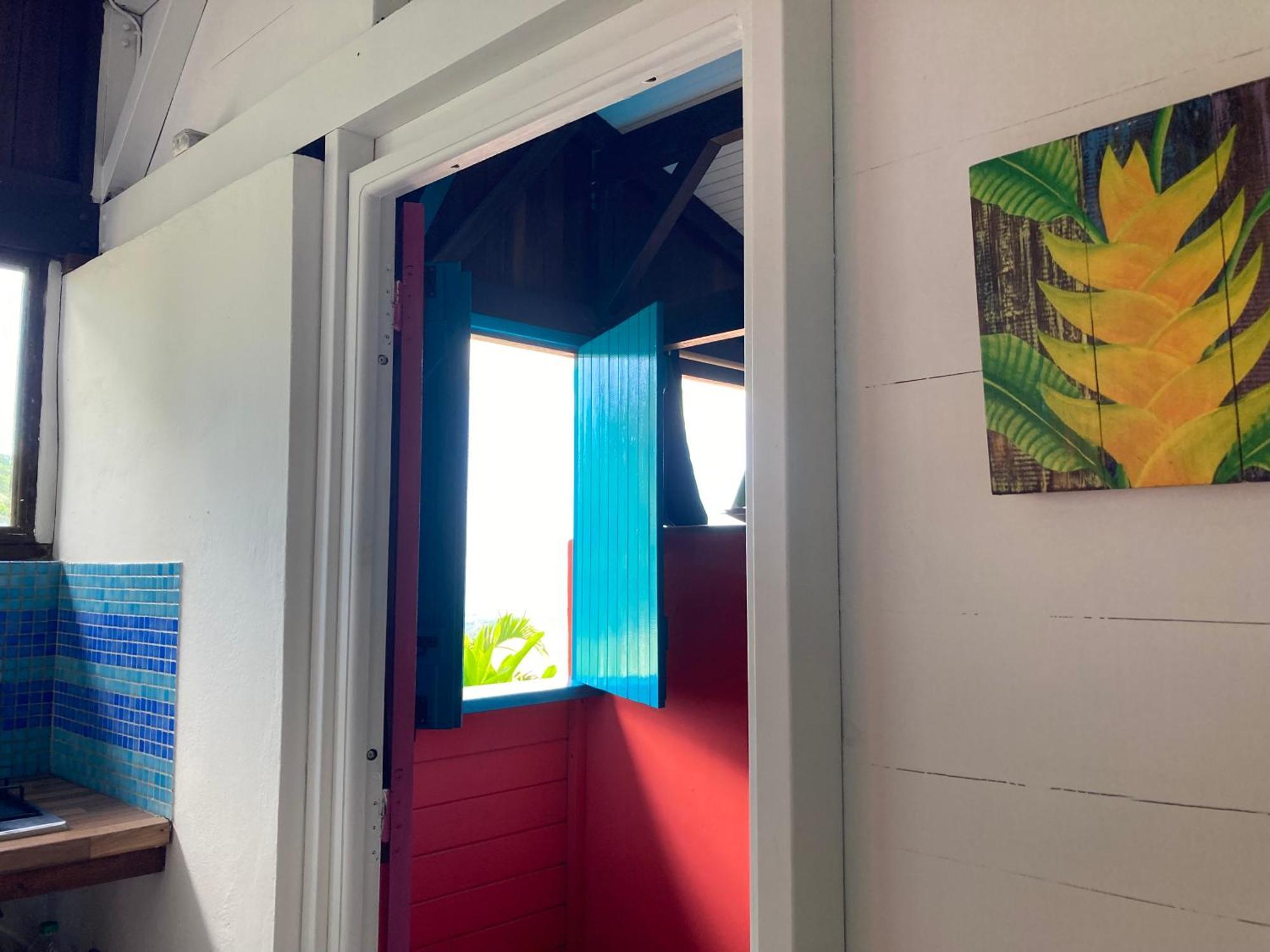 Piton Bungalows Ecolodges Deshaies Exteriör bild