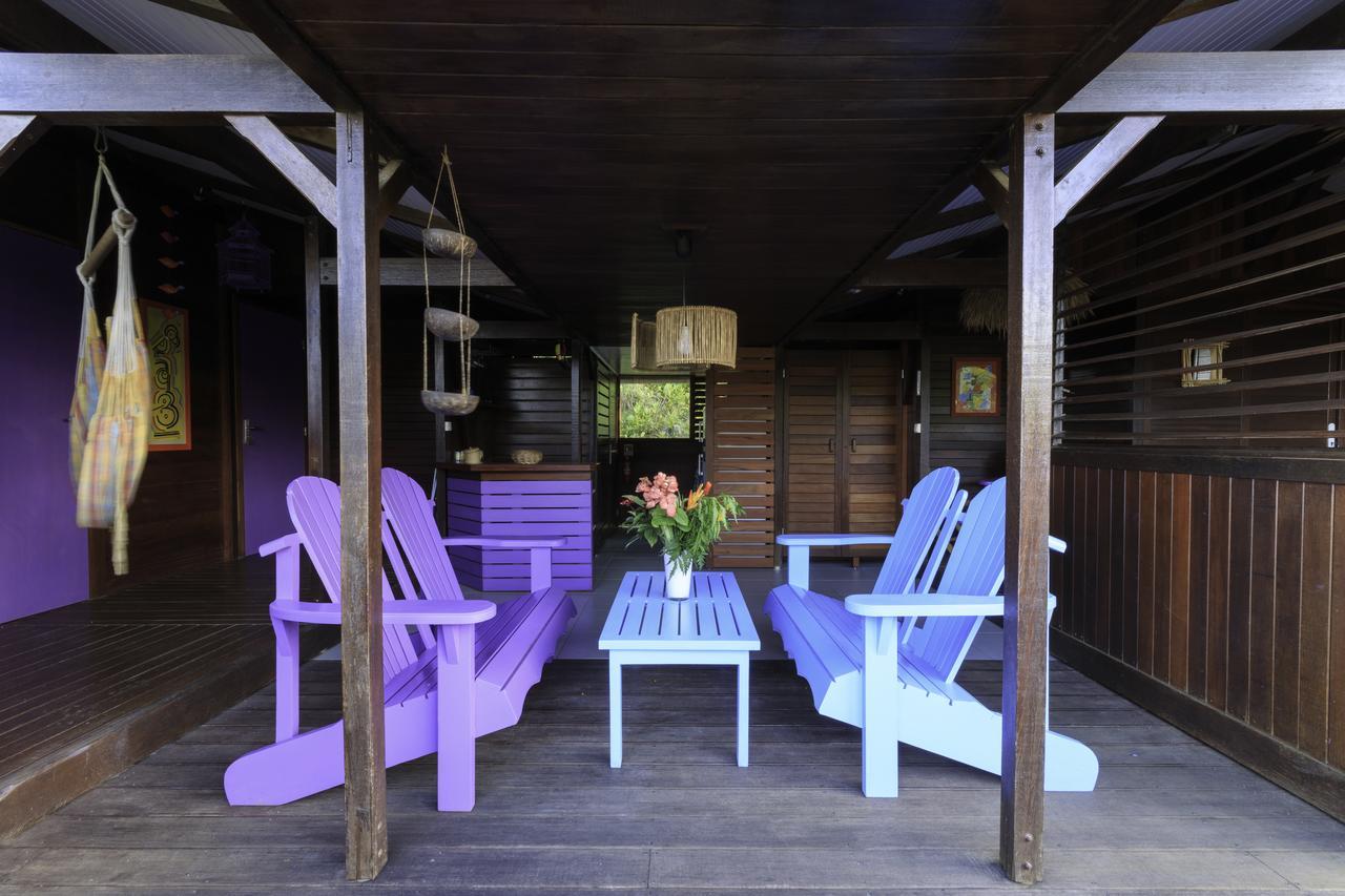 Piton Bungalows Ecolodges Deshaies Exteriör bild