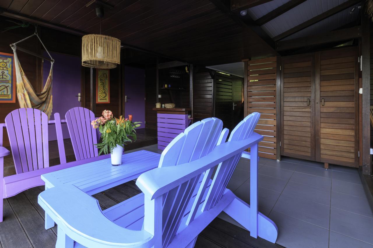 Piton Bungalows Ecolodges Deshaies Exteriör bild
