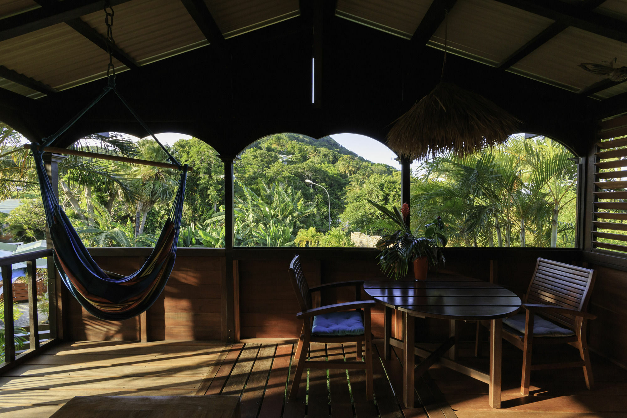 Piton Bungalows Ecolodges Deshaies Exteriör bild